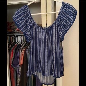 Women’s blue summer shirt